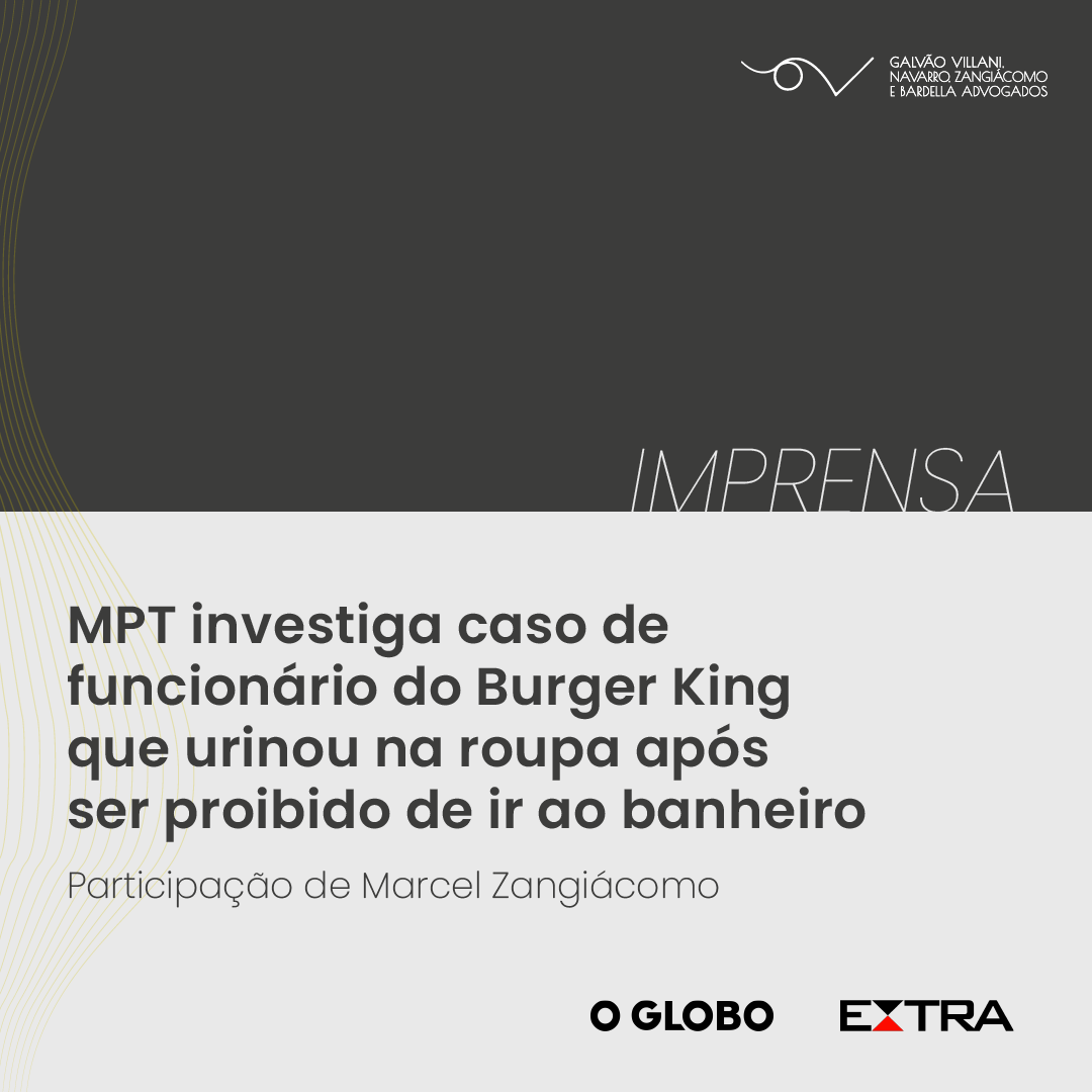 Mpt Investiga Caso De Funcion Rio Do Burger King Que Urinou Na Roupa